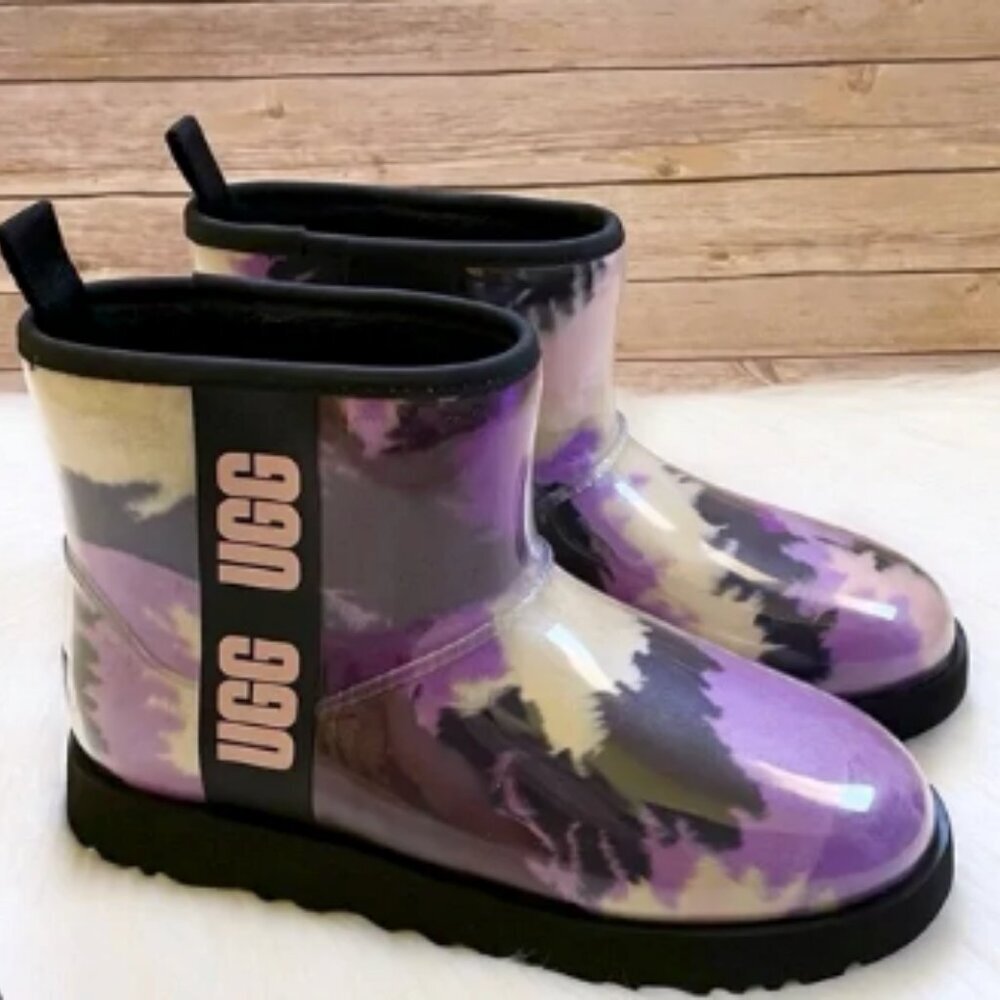 UGG Women’s Classic Clear Mini Tie Dye Boots